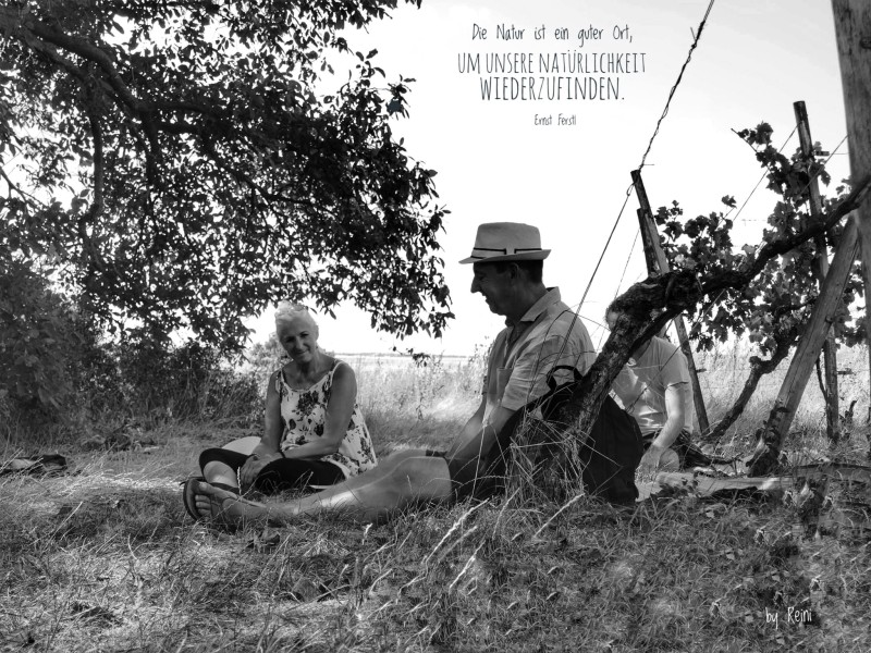 Danksagung an die Natur